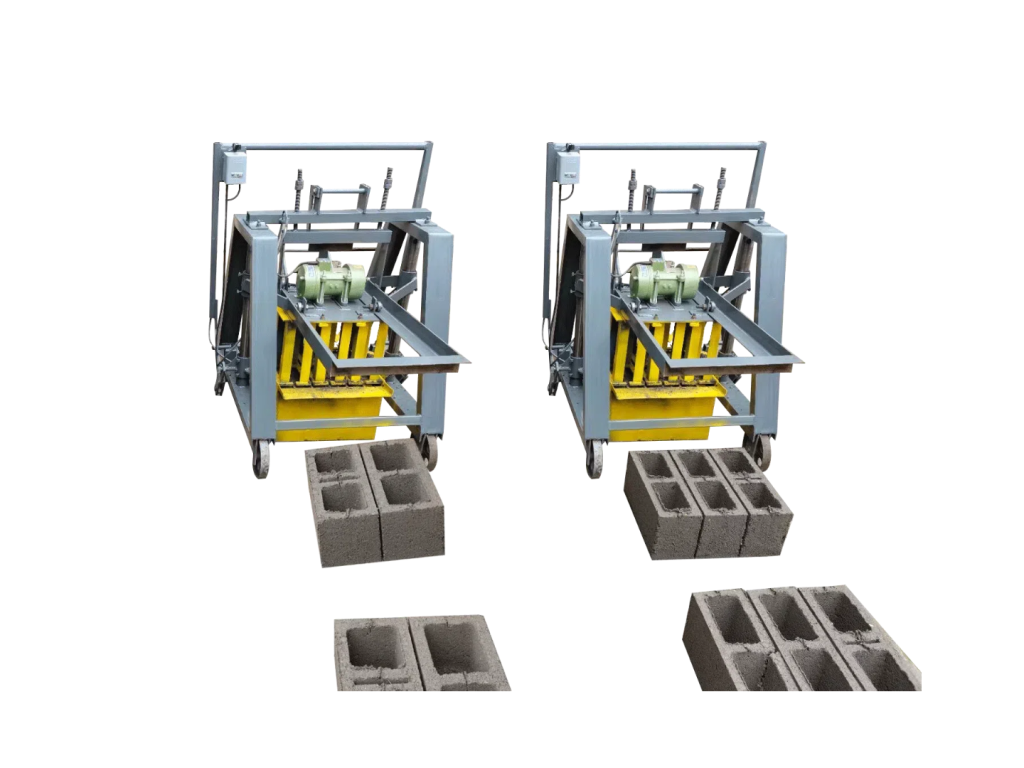 QTM2-45 Small Mobile Block Machine