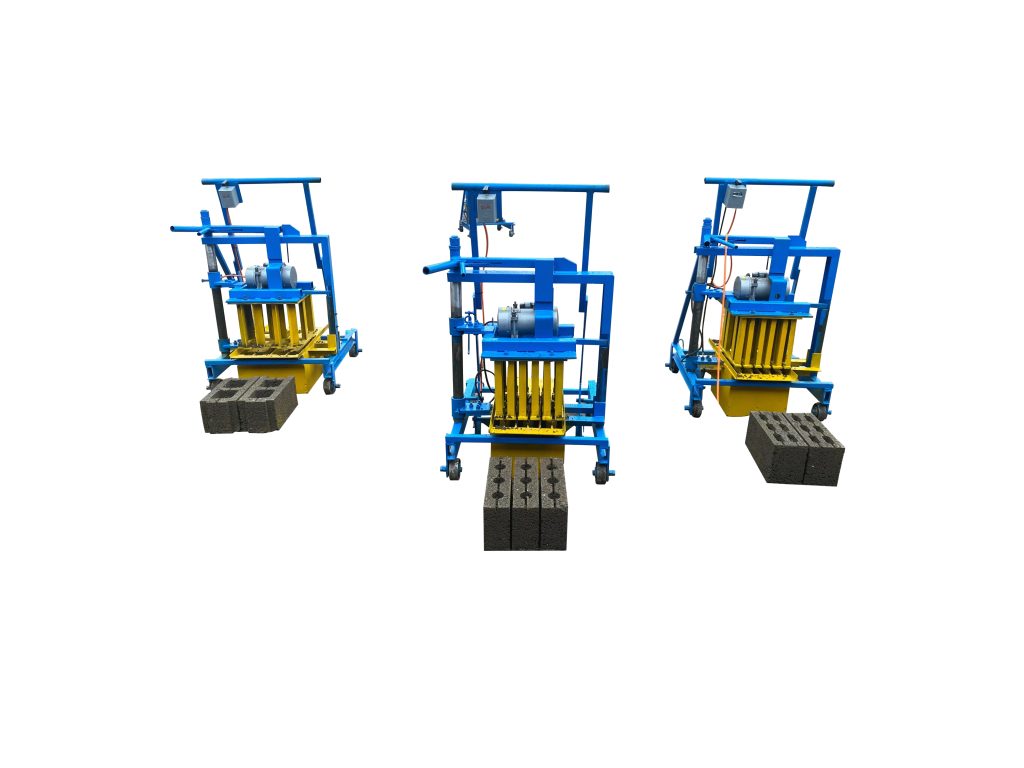 QTM2-45 Small Mobile Block Machine