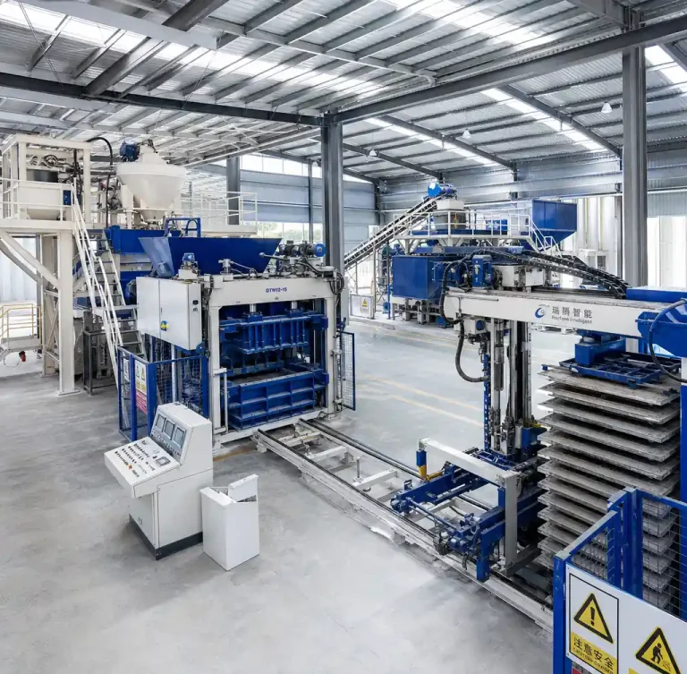 1-fully-automatic-block-production-line-overview