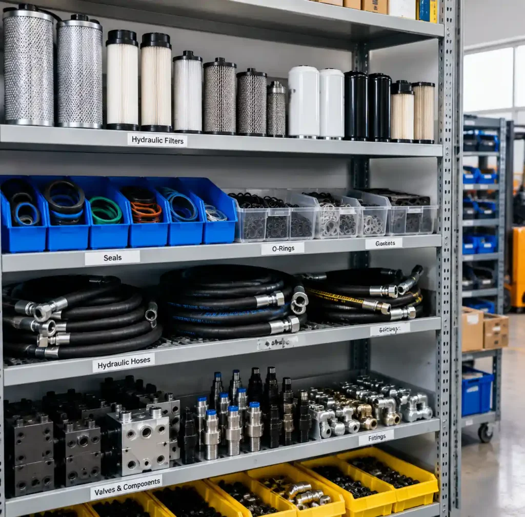 Essential spare parts inventory for block machine maintenance