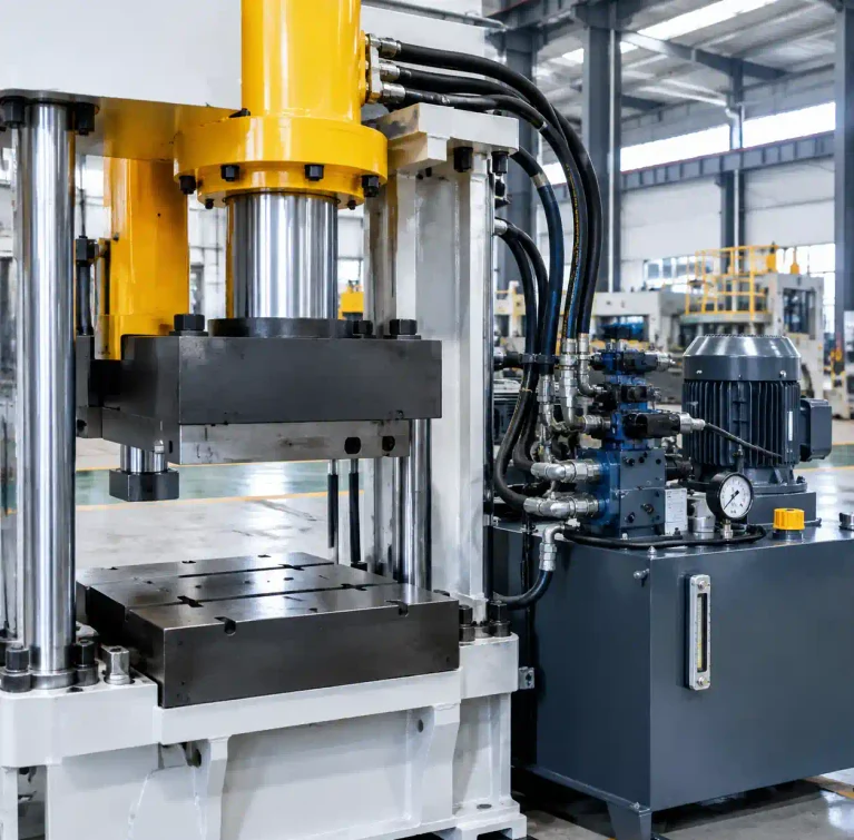 2-hydraulic-block-machine-pressing-cylinder-system